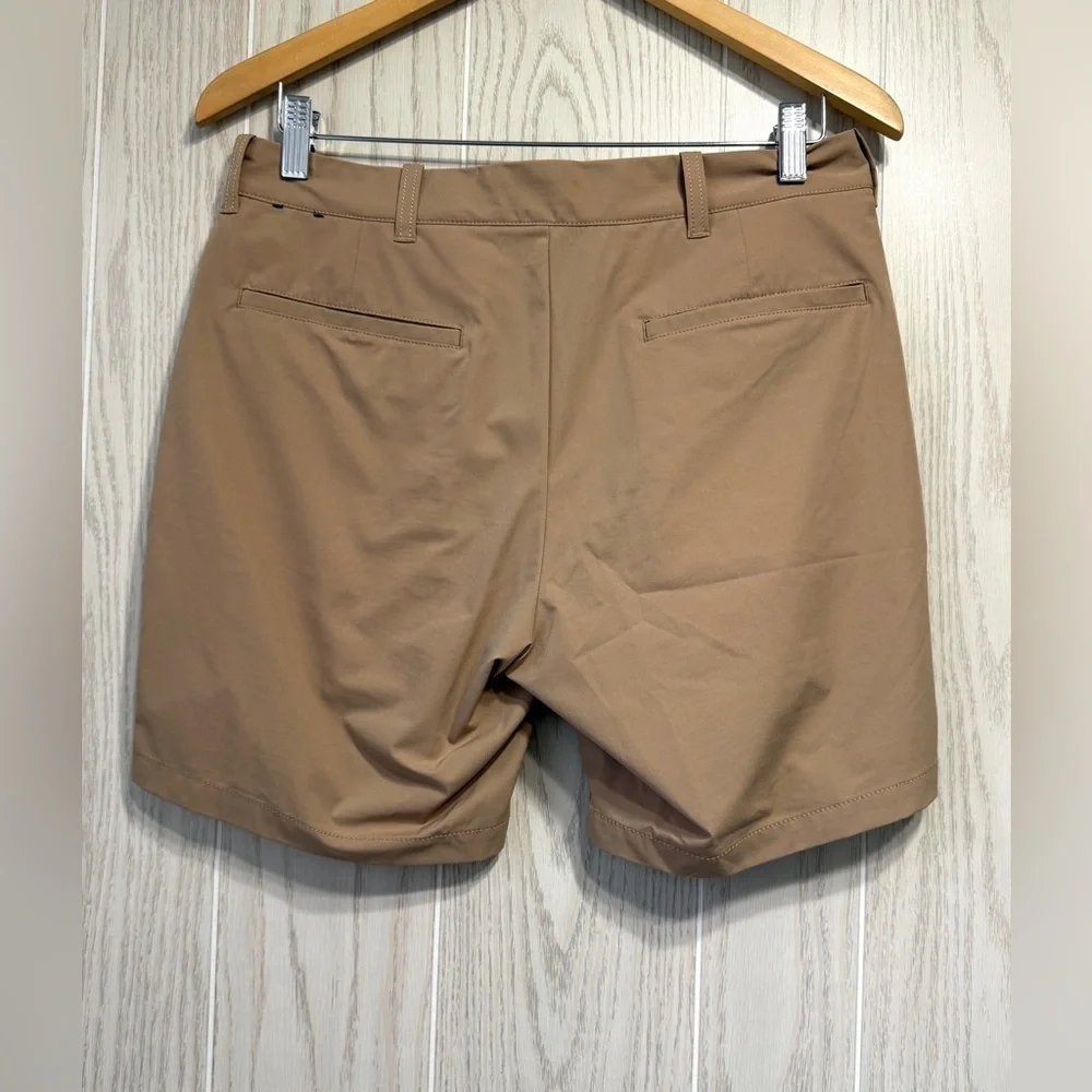 J.Crew Tan 7” Tech Shorts Size 29